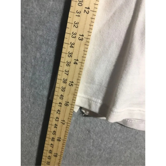 Womens Talbots Shirt Lace Sleeves Wide Neckline Closet Staple Capsule Wardrobe - Picture 3 of 5